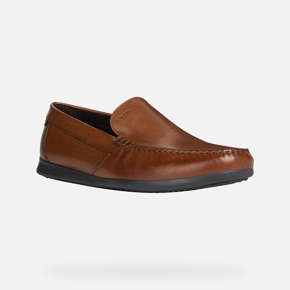 Geox Erkek Loafers Kahverengi - Sile - IWE-503491